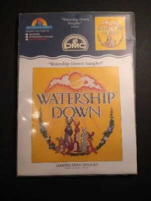 Kit de punto de cruz contado DMC "Watership Down Sampler" K3185US nuevo para expertos Foto 1 de 2