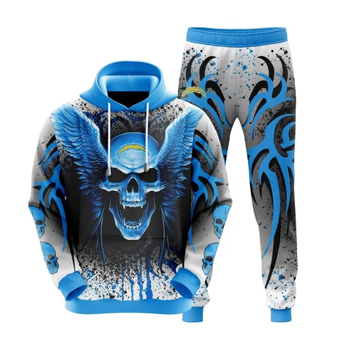 Los Angeles Chargers Hoodie/Sweatpants/Tracksuit Pullover Sweatshirt Gym Pants Cover