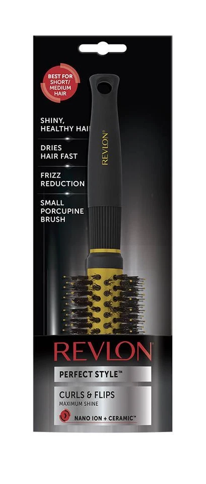 Revlon Style Small Porcupine Brush Gold Unisex