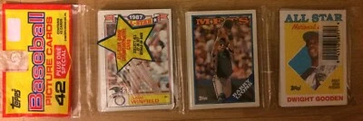 Dave Winfield Barry L Dwight Gooden Bruce Hurst Keith Comstock ¿Error? Joe Niekro Foto 1 de 2