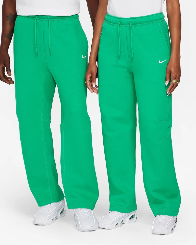 Nike NOCTA Tech Fleece Men's Open-Hem Sweatpants FD8460-324 Sz 2XL Stadium Green