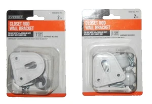 Everbilt Closet Rod Wall Bracket's (Two Packs) - Picture 1 of 1