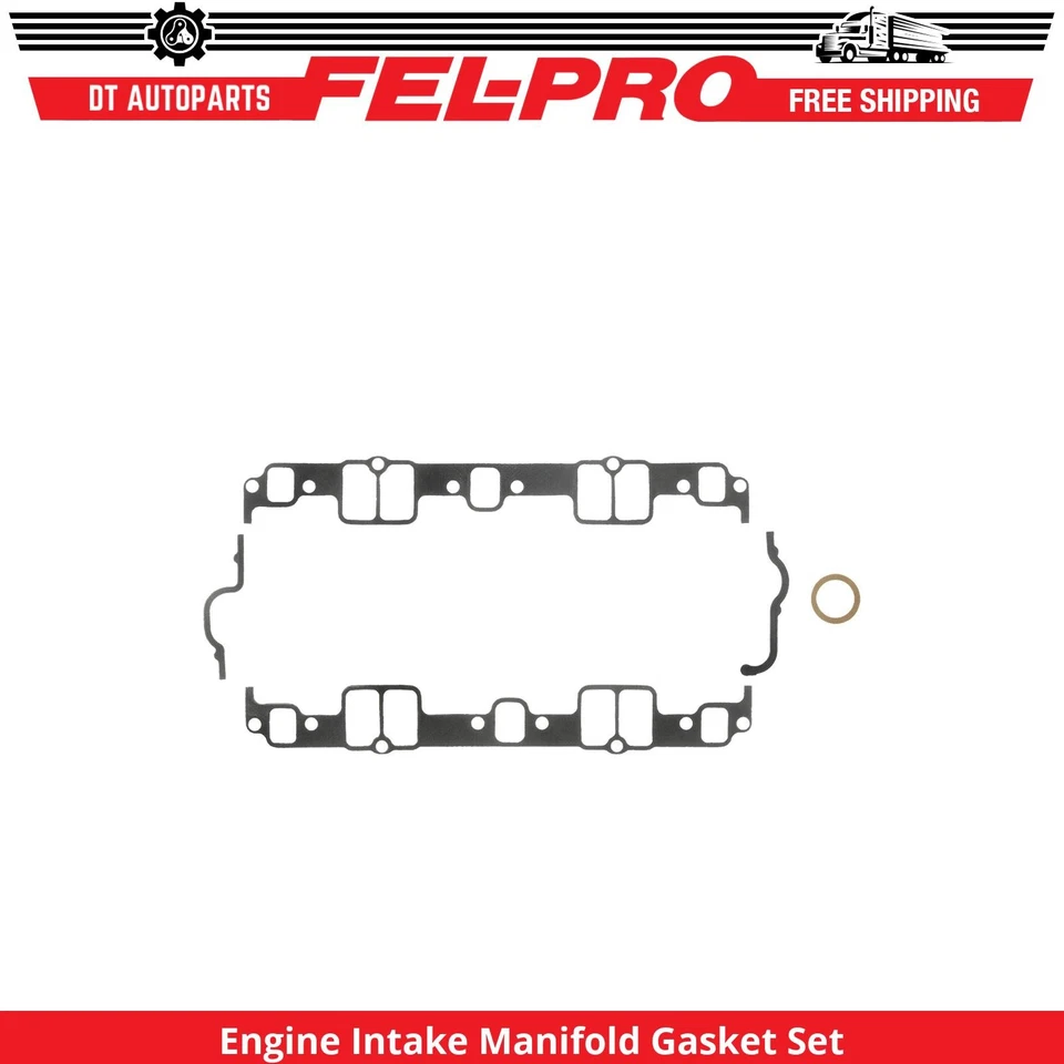 Juego de juntas de colector de admisión de motor Fel-Pro inferior para Chevrolet Del Ray 1958 5,7 L Foto 1 de 1