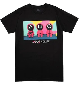 Bait X Kokies Squid Game T Shirt Men’s XL Black NEW - Picture 1 of 5