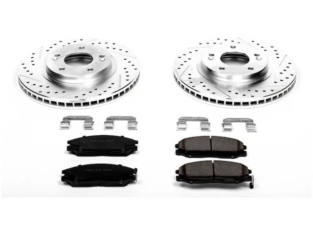 Kit de pastillas de freno delanteras y rotor para Hyundai Santa Fe 2001-2006 2002 2003 FG723VC. Foto 1 de 1