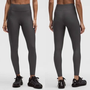 Lululemon Fleece High-Rise Lauftight (28" Schrittlänge), graphitgrau - Bild 1 von 6