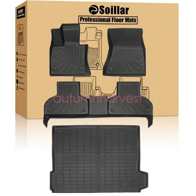 Alfombrillas maletero y revestimiento de carga TPE para todo tipo de clima para BMW X5 (F15) 2014-2018 NUEVAS Foto 1 de 4