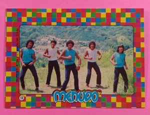 Menudo 1983 Topps Sticker Card #13 Latin Pop Music Boy Band Complete Your Set - Picture 1 of 2