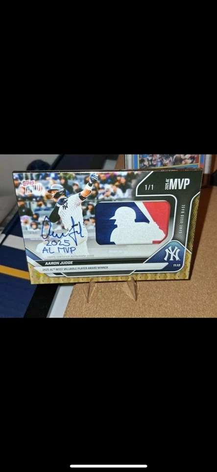 Pin Cooperstown Aaron Judge 2025 AL MVP (4x2,75”) Foto 1 de 1