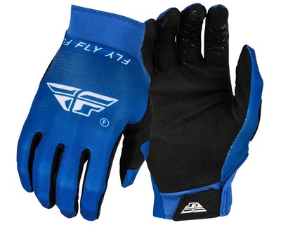 Luvas Fly Racing Pro Lite (azul/branco) - Imagem 1 de 2