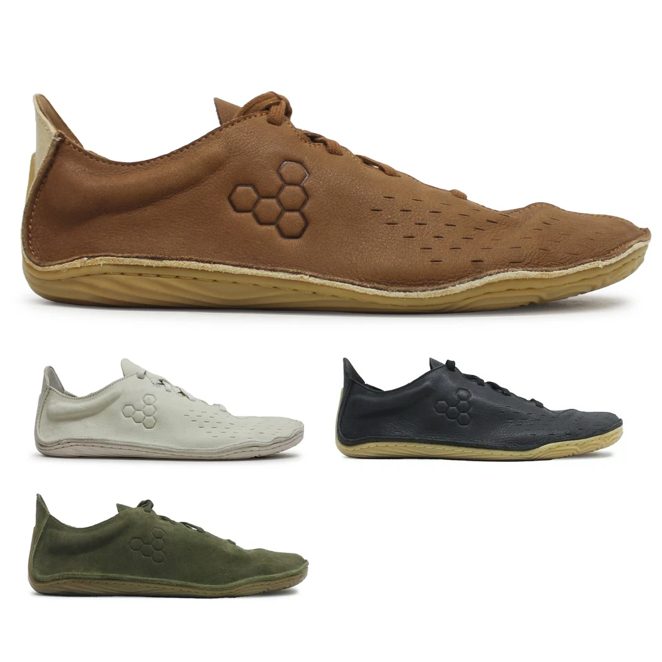 Vivobarefoot Womens Trainers Sensus Casual Lace-Up Low-Top Sneakers Leather