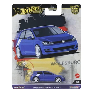 Hot Wheels Premium Car Culture World Tour 3/5 - Volkswagen Golf MK7 Car - Picture 1 of 2