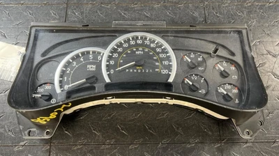 2006-2007 Hummer H2 OEM Speedometer Cluster 120 MPH 200 KPH With Cracks As-Is Foto 1 de 4