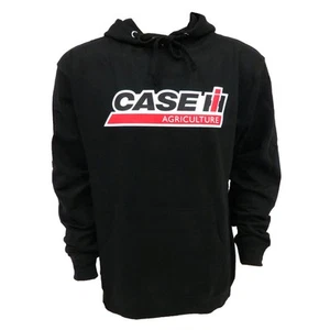 Sudadera con capucha negra con logotipo Case IH - Imagen 1 de 1