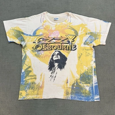 Camisa de Colección 1991 Ozzy Osbourne Diario de un Loco Estampada XL Foto 1 de 4
