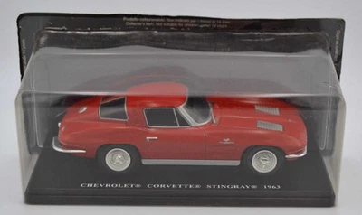DIE CAST 1/24 " CHEVROLET CORVETTE STINGRAY 1963 " SALVAT - Immagine 1 di 2