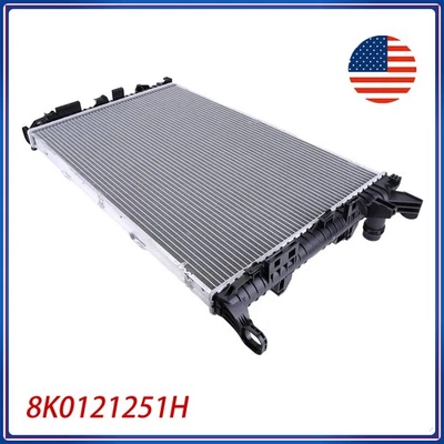 Пластиковый бак двигателя 3,0 л для радиатора Audi A6 Quattro 2012-2018 годов выпуска 8K0121251H - Изображение 1 из 4