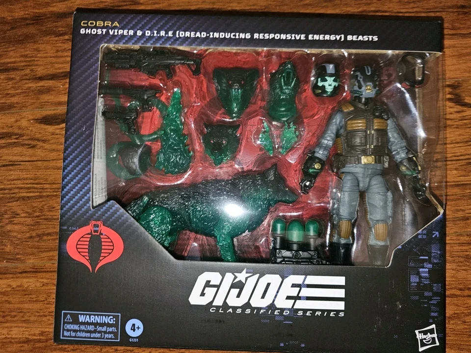 GI Joe Classified 170 Ghost Viper & Dire Beasts Deluxe Walmart Exclusive - Image 1 of 1