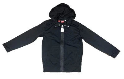 Ferrari Black Raincoat with Hood and Zipper Size S - Image 1 of 4