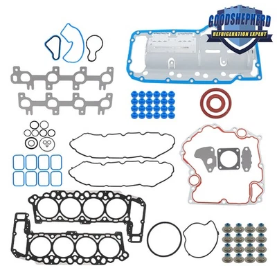 Juego para Dodge Dakota Durango Ram 1500 2004-2007 4,7 L SOHC junta completa cárter de aceite Foto 1 de 4
