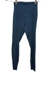 Lululemon Blue High-Waisted Full-Length Yoga Leggings Women's Size 4 - Picture 1 of 6
