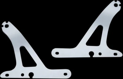 Kit de montaje de respaldo de placa fija cromada Kuryakyn Sportster 883 súper bajo 11-20 Foto 1 de 4