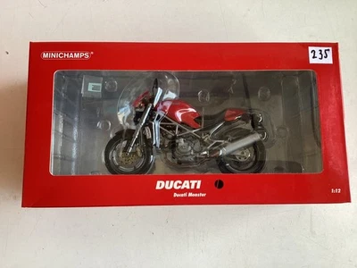 Minichamps Modell 1:12 Ducati Monster S4 rot 2002 OVP original neu ! - Bild 1 von 4