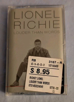 Louder Than Words by Lionel Richie (Cassette, Apr-1996, Mercury) Foto 1 de 2