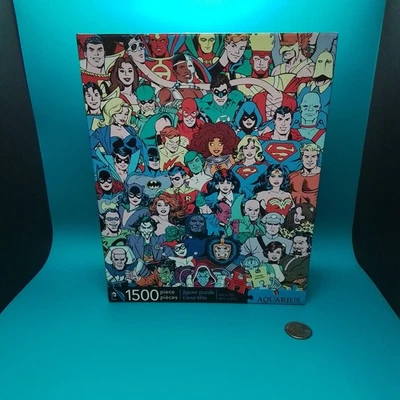 Пазл DC Universe Heroes & Villains Aquarius 1500 деталей собранный один раз - Изображение 1 из 4
