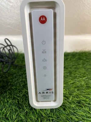 Motorola SURFboard Extreme SB6141 Cable Modem Power Cord Included - Image 1 of 4