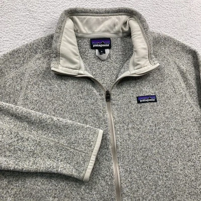 Patagonia Better Suéter Chaqueta Polar Mujer XL Tostado Pelícano Cremallera Completa PLCN 25543 Foto 1 de 4