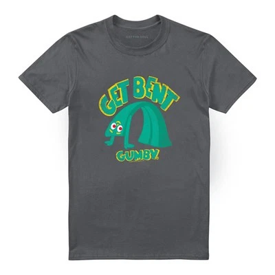 Camiseta gráfica GUMBY GET BENT con licencia para hombre adulto SM-3XL Foto 1 de 2
