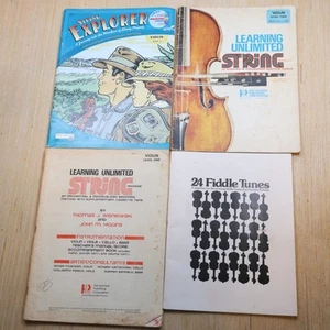 Konvolut 4 Vintage Violine/Geige Unterrichtsbücher - Bild 1 von 5
