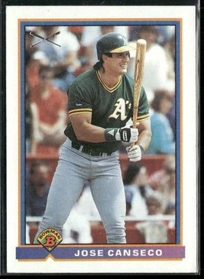 1991 Bowman Jose Canseco #372 Oakland Athletics - Image 1 of 2