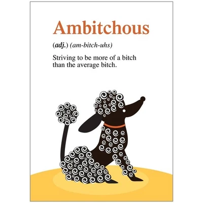 5x7 Card/ Funny Humor/ Birthday Sarcasm Her Friend Sister Unfiltered SA7079 - Image 1 of 2