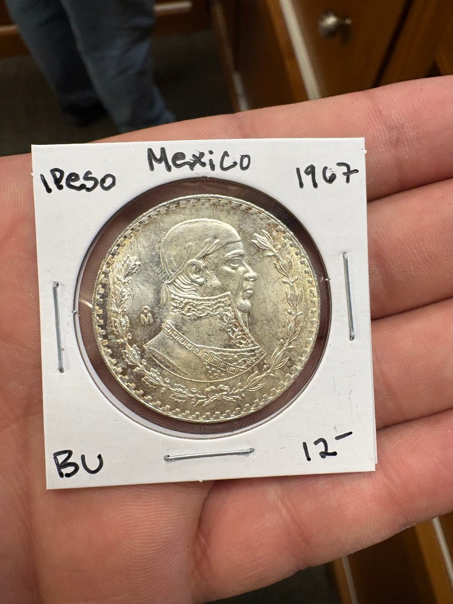 メキシコ　1ペソ　1967 【PCGS MS65】　世界コイン 1 Peso 1967 Mexican Coins (1905-Now) for sale | eBay