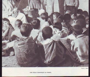 1952  --  UNE ECOLE CORANIQUE AU MAROC   Z519 - Imagen 1 de 1