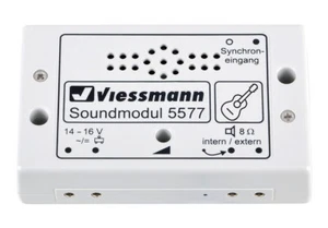Módulo de sonido Viessmann 5577 guitarrista de calle, AC, DC, nuevo, embalaje original - Imagen 1 de 1