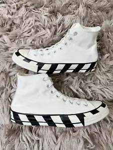 Chuck Taylor bianco sporco 9.5UK - Foto 1 di 5