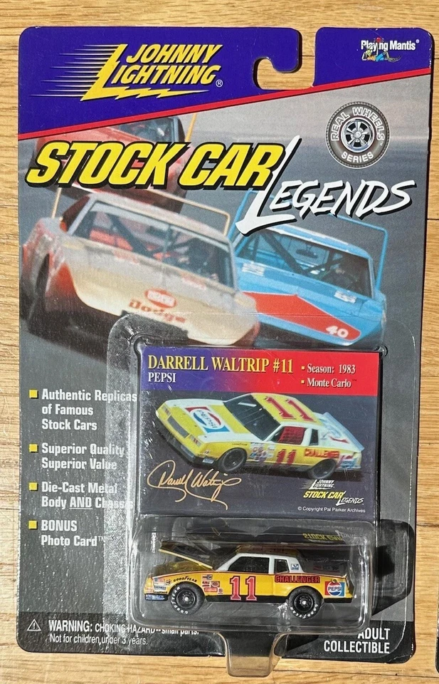 Johnny Lightning Stock Car Legends Darrell Waltrip #11 Pepsi - image 1 of 1