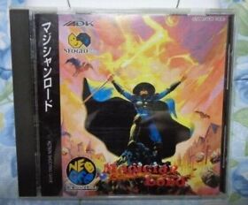 Magician Lord Neo Geo CD SNK ADK Action Shotting Retro Game Soft 1994 With Case