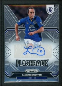 2021-22 LANDON DONOVAN AUTO PANINI PRIZM PREMIER LEAGUE FLASHBACK AUTOGRAPHS - Picture 1 of 2