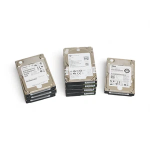 Set of 8 Mixed 600GB SAS 2.5" HDD Drive Seagate Savvio Dell Toshiba AL13SEB600 - Picture 1 of 6