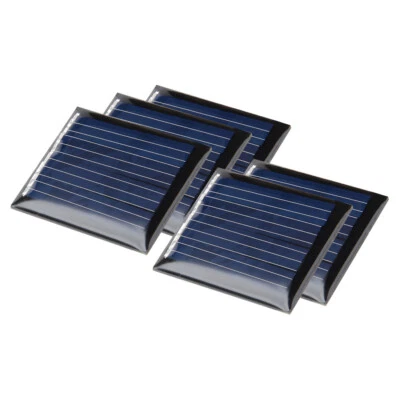 5Stk 2V 60mA Mini Solarzelle Panel Module für Telefon Ladegerät 30mmx36 mm - Bild 1 von 4