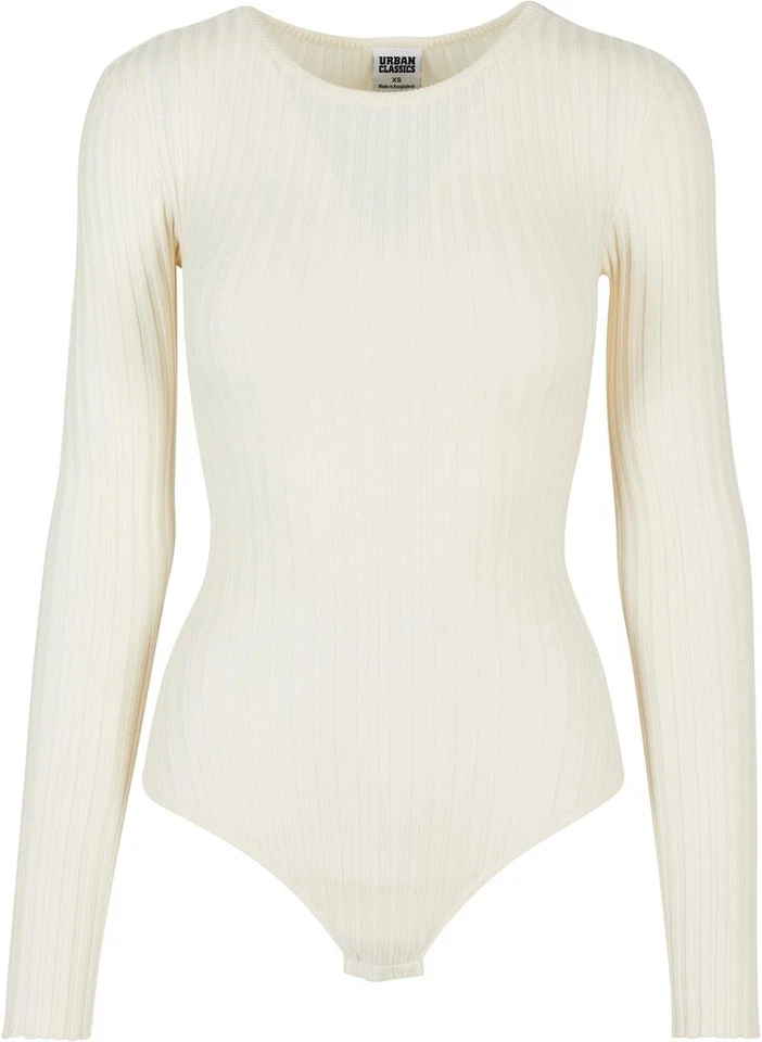 Urban Classics Damen Ladies Rib Knit Longsleeve Body - Bild 1 von 1