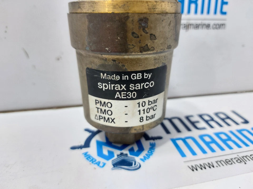 Spirax Sarco AE30 Luft Eliminator D14A / JT Dn15 1/2 Pn10 Ms Dzr - Image 1 of 4