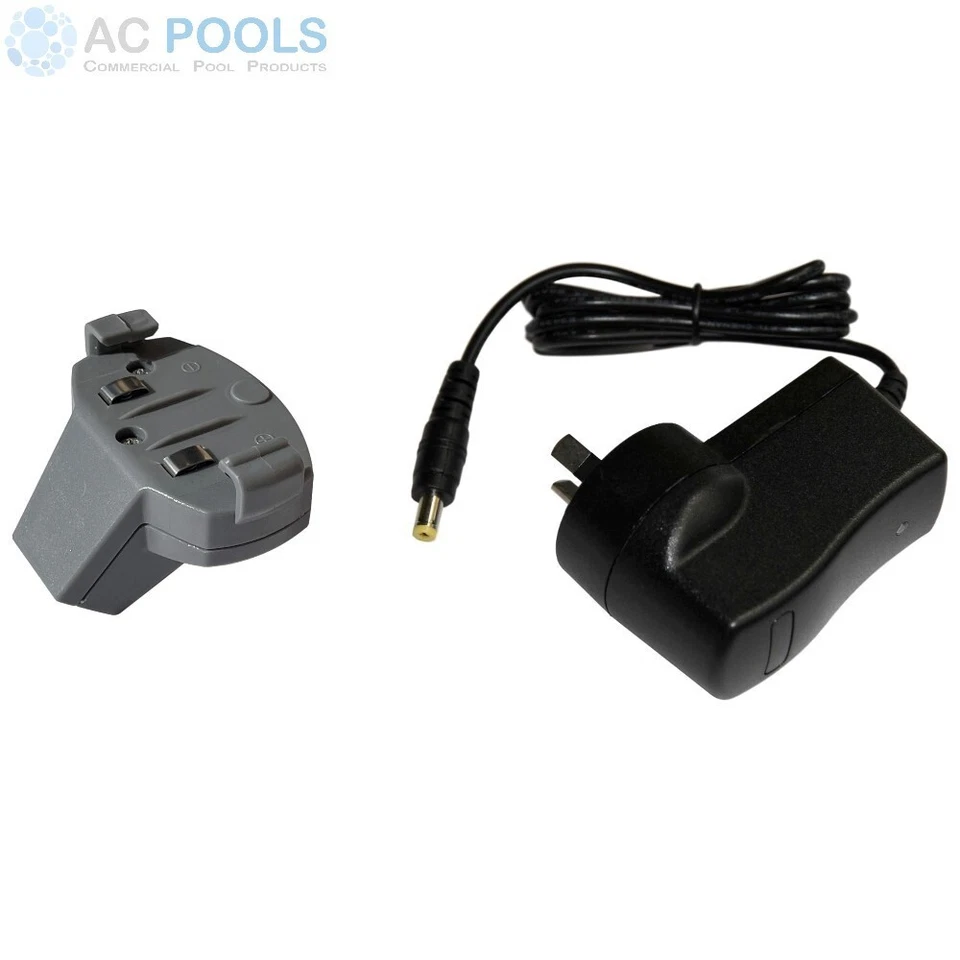 Aspiradora de piscina recargable Vektro Junior Z200 - Base de carga y adaptador Foto 1 de 1