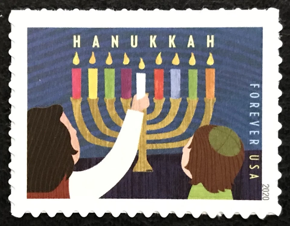 2020 Scott #5530 - Forever - HANUKKAH - Single Mint NH - Image 1 of 1