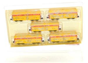 Minitrix Spur N 15240 Selbstentladewagen-Set "Eisenbahn und Häfen" - 5 teilig - Bild 1 von 1