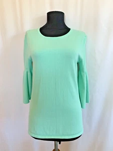 Sail To Sable Aqua Knit Top - Size Extra Small - Picture 1 of 4